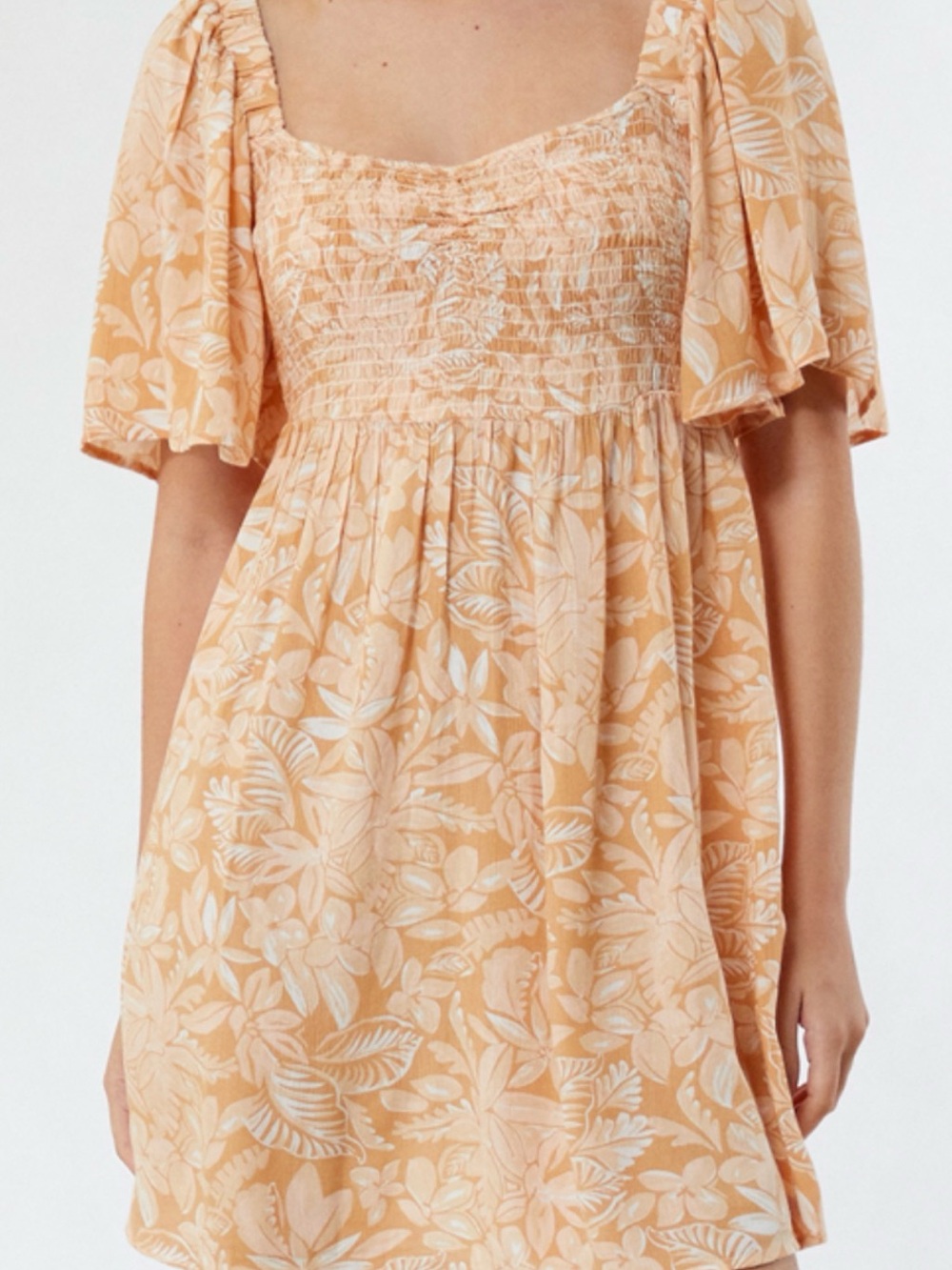 Roxy Golden Dawn Pearl Moonlight Mini Dress